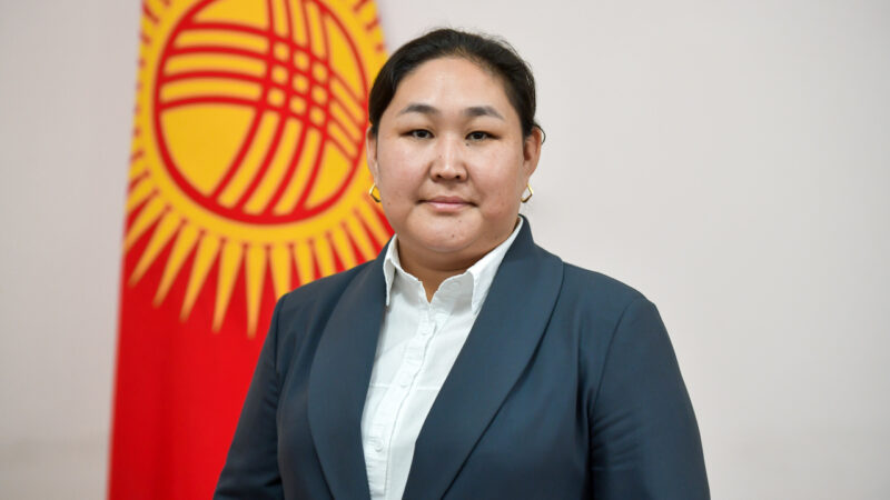 Калперизат Айдарбекова Бишкек мэриясынын маалымат бөлүмүнүн башчысы болду