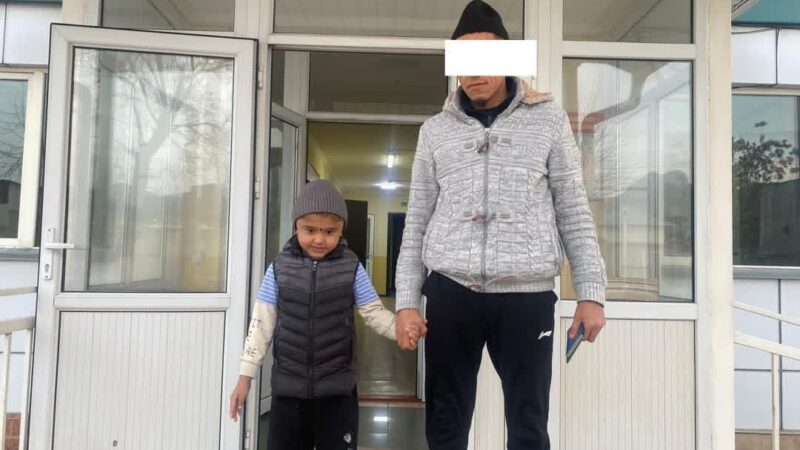 Оштогу өздүгү белгисиз болуп жаткан баланын атасы табылды