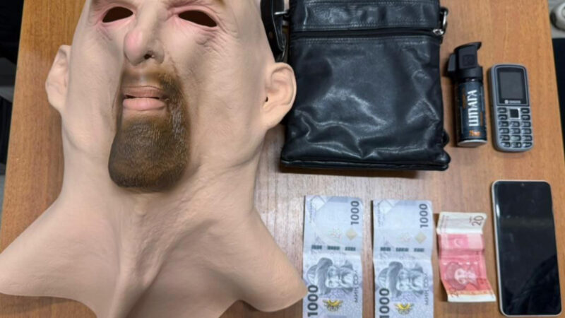 Таласта маска кийип алып мал уурдаган 45 жаштагы киши кармалды