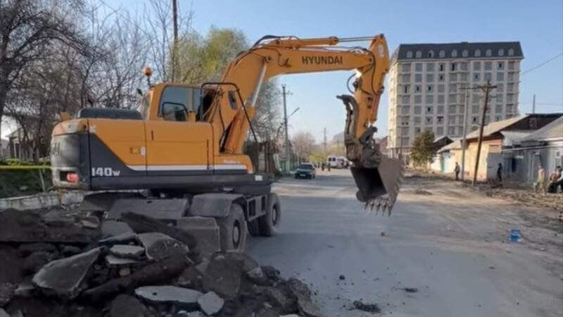 Ош шаарындагы Атабаев көчөсү оңдоп-түзөөдөн өтөт