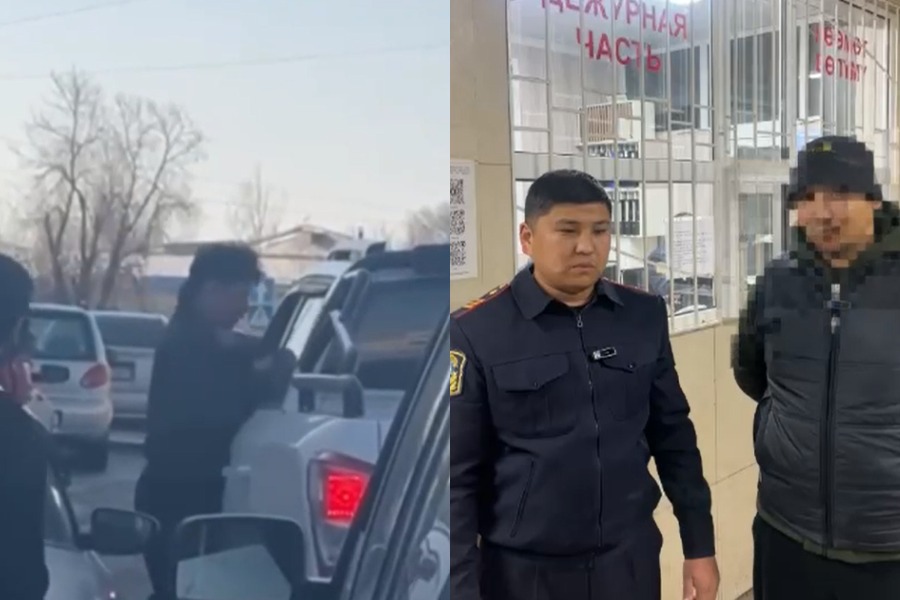 Сөгүнүп, агрессия көрсөткөн… Жол талашкан айдоочу кармалды