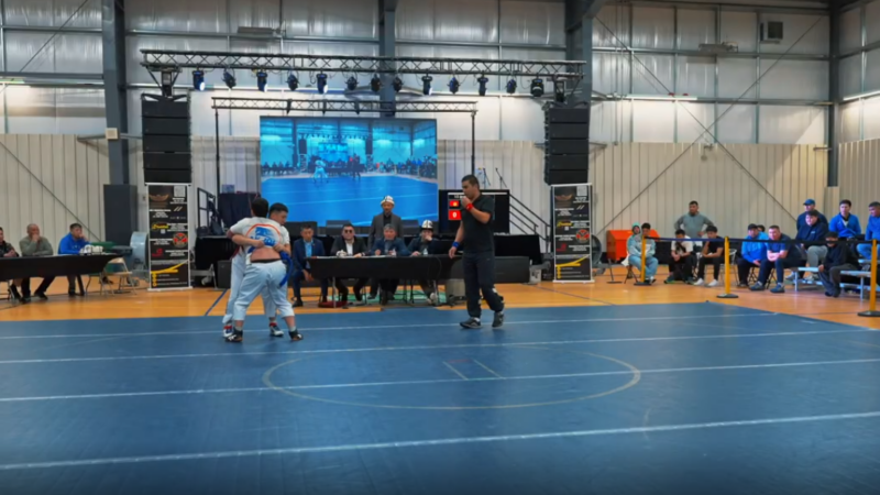 АКШда алгач ирет кыргыз күрөшү боюнча турнир өттү