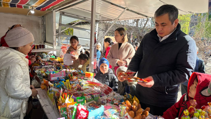 Өлкөдөгү мектептердин айланасындагы зыяндуу азыктарды сатууга тыюу салынат