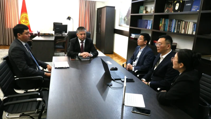 Кытай компаниясы Кыргызстанда көчө жарыктандыруу долбоорун колдоого кызыкдар
