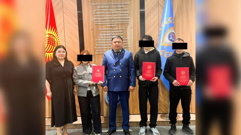 Кара-Суу районунда ата-энеси жок балдарга жер тилкелери берилди