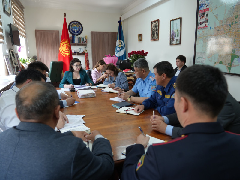 Бишкек мэриясында аттракциондордун коопсуздугу жана жөнгө салуу маселелери талкууланды