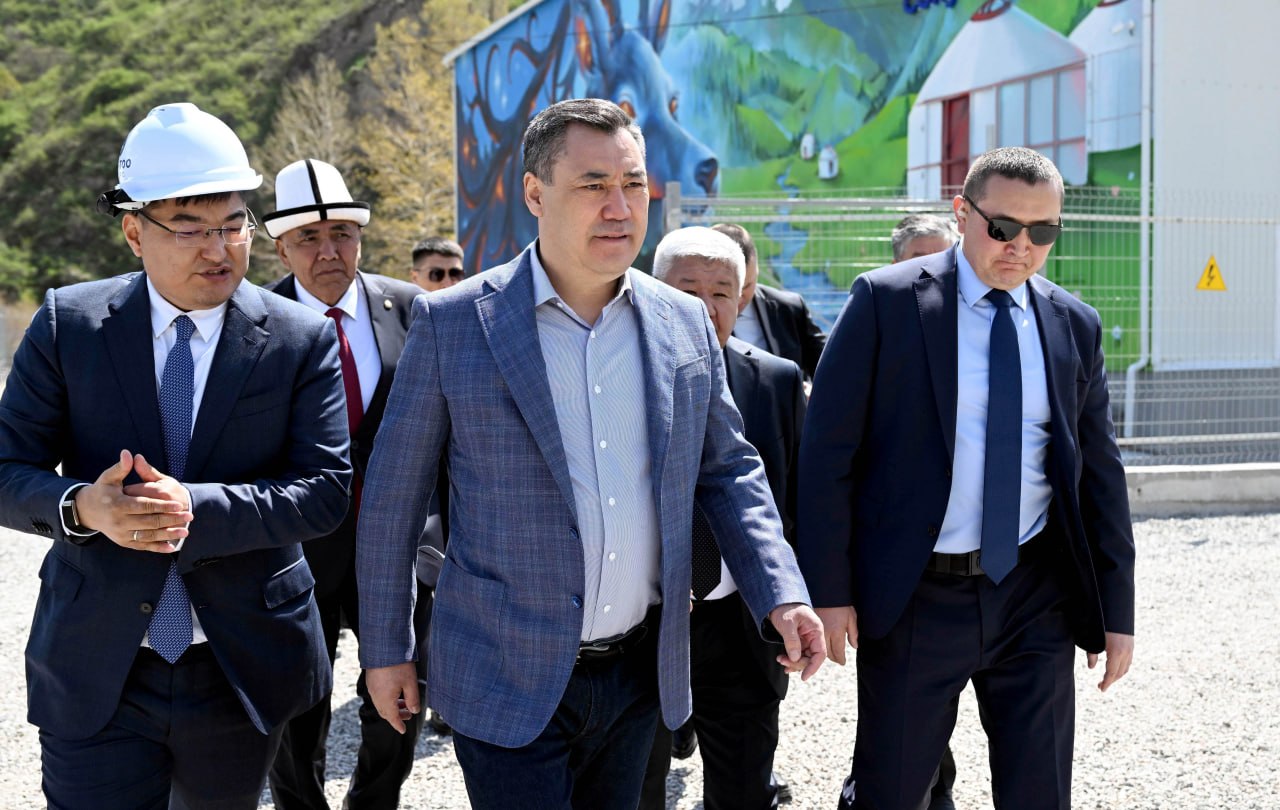 Садыр Жапаров: “Чакан ГЭСтер – Кыргызстандын энергетика саясатынын стратегиялык маанилүү багыттарынын бири”