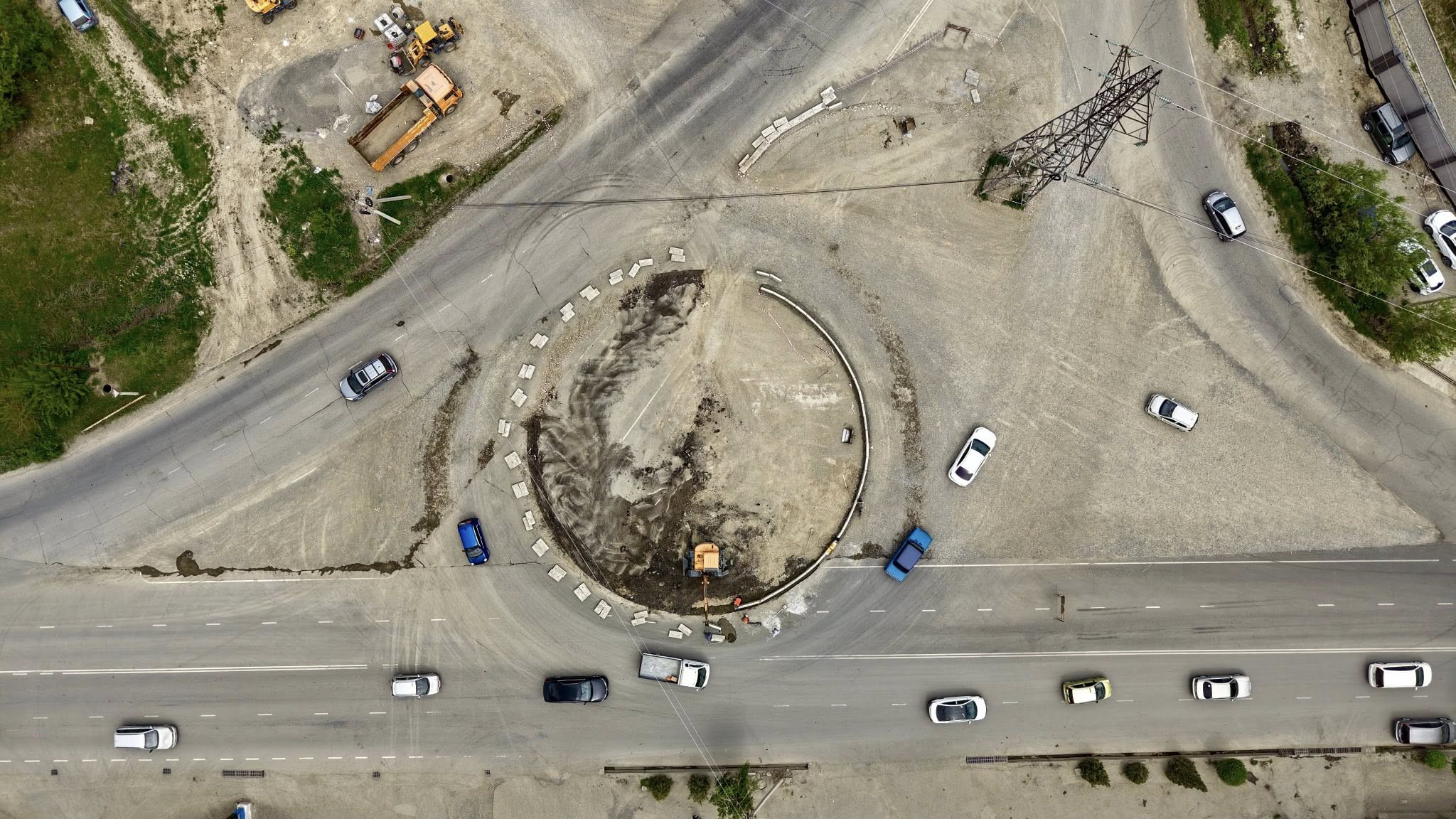 Ошто жаңы 3 тараптуу айланма жол курулууда