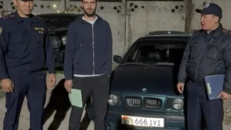 Коомдук тартипти бузуп, башка айдоочуларга коркунуч жараткан жаран кармалды