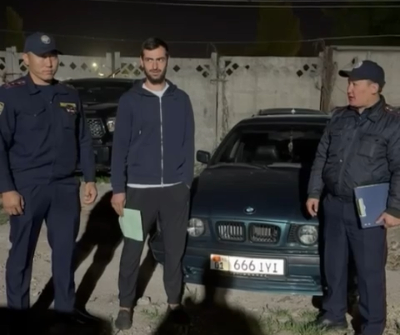 Коомдук тартипти бузуп, башка айдоочуларга коркунуч жараткан жаран кармалды