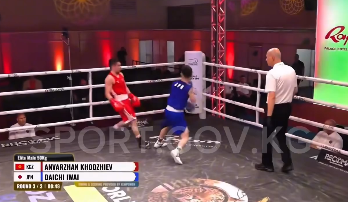 Дүйнө кубогу: Мушкер Анваржан Ходжиев алгачкы атаандашын жеңди