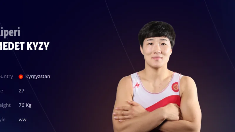 Айпери Медет кызы Дүйнөлүк күрөш уюмунун рейтингинде биринчи сапка жайгашты