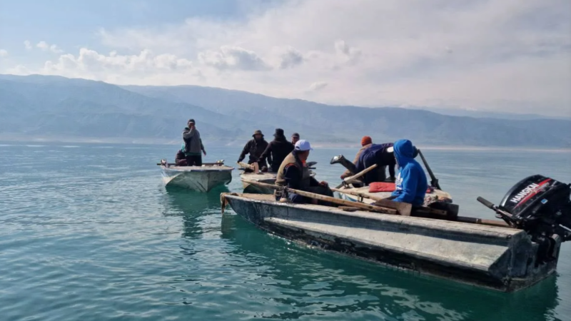 Токтогул суу сактагычында балык уулагандарга 38 миң сом айып салынды