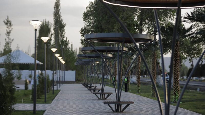 Ош шаарында 13 жаңы эс алуучу жайдын курулушу жүрүп жатат