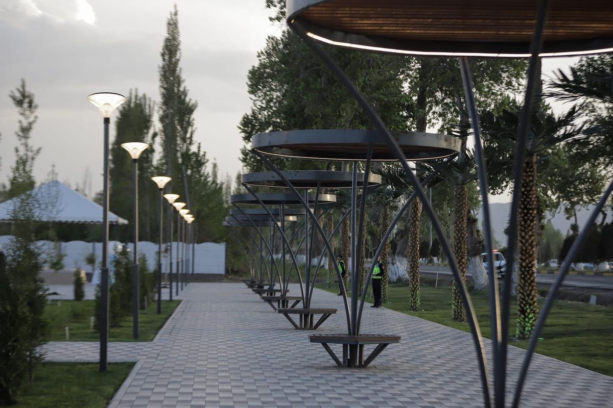 Ош шаарында 13 жаңы эс алуучу жайдын курулушу жүрүп жатат