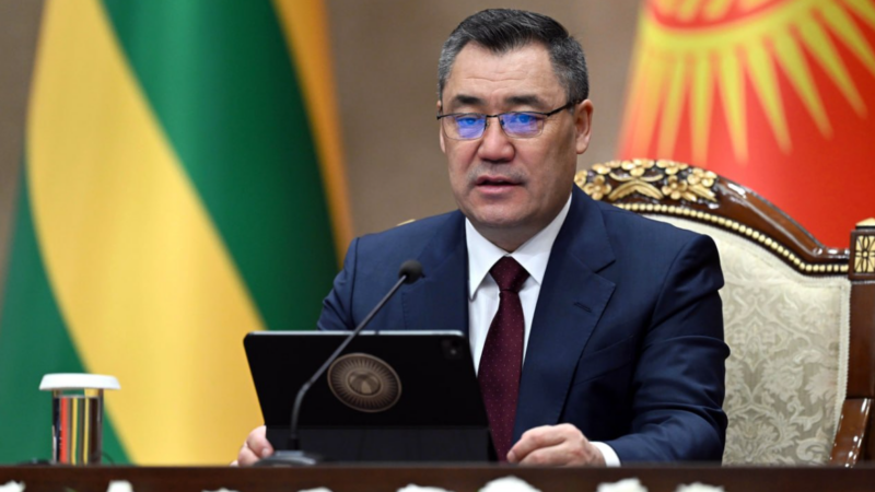 Садыр Жапаров Тогонун өкмөт башчысы менен сүйлөшүүлөрү боюнча ЖМКлар үчүн билдирүү жасады