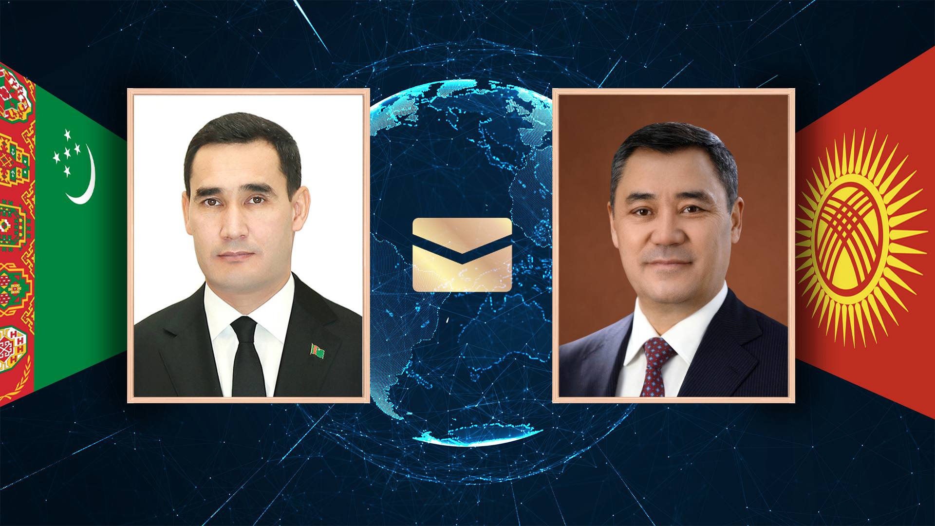 Түркмөнстандын президенти Садыр Жапаровду Курман айт майрамы менен куттуктады