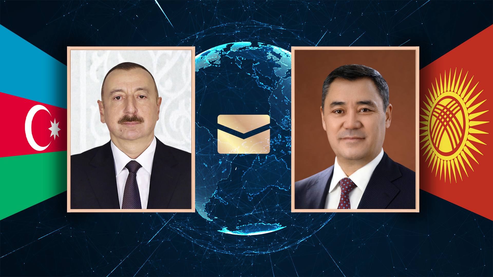 Азербайжандын президенти Садыр Жапаровду Курман айт майрамы менен куттуктады