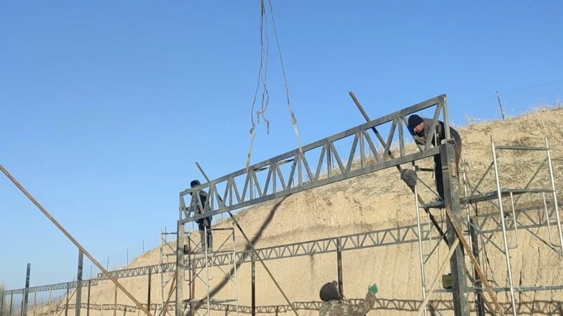 Ошто уруксатсыз курулуш иштери токтотулуп, айып пул салынды
