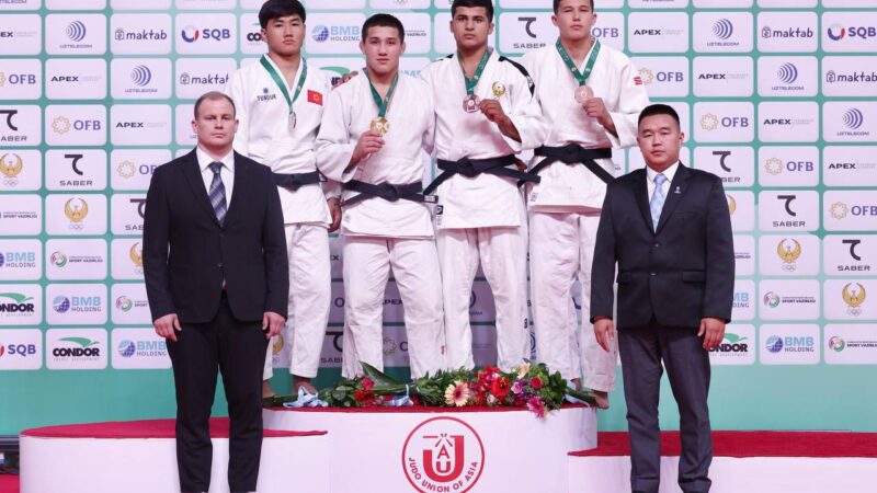 Бишкектик дзюдочулар Ташкентте өткөн Азия кубогунда байгелүү орундарга жетишти