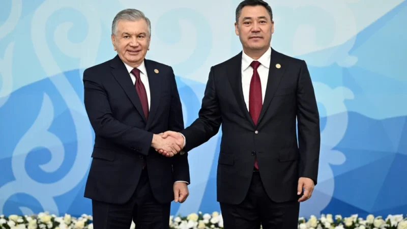 Өзбекстандын президенти Шавкат Мирзиёев “Манас” ордени менен сыйланды