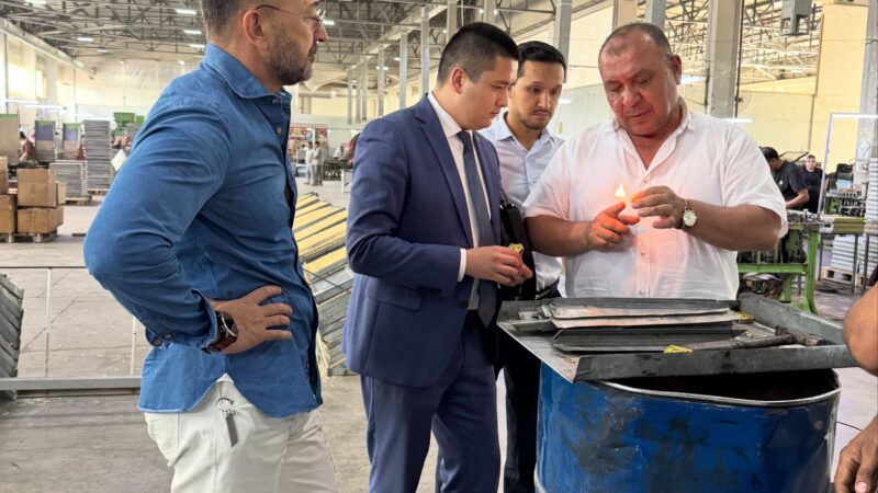 Кыргызстан менен Өзбекстан ширеңке өндүрүү боюнча биргелешкен ишкана ачышат
