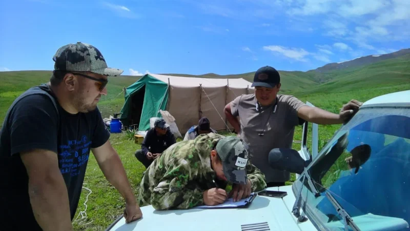 Ак-Талаада мыйзамсыз аңчылык кылган жаран кармалды