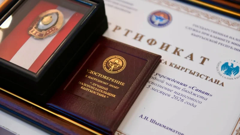 «Авангард стиль», «Сапат» Эң мыкты салык төлөөчүлөр аныкталды