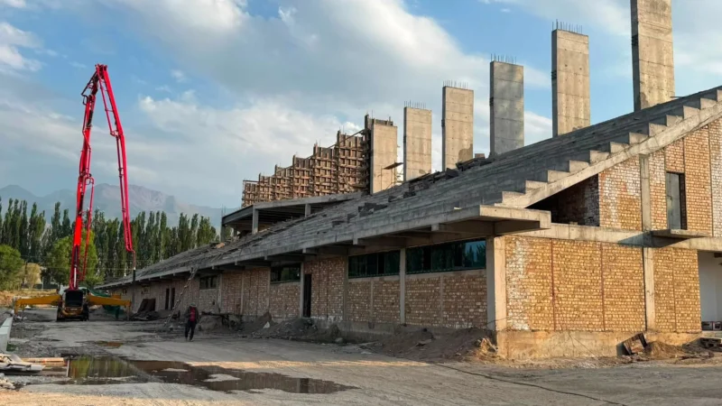 Кочкордо автобекет, стадион жана дагы 19 объекттин курулушу жүрүүдө