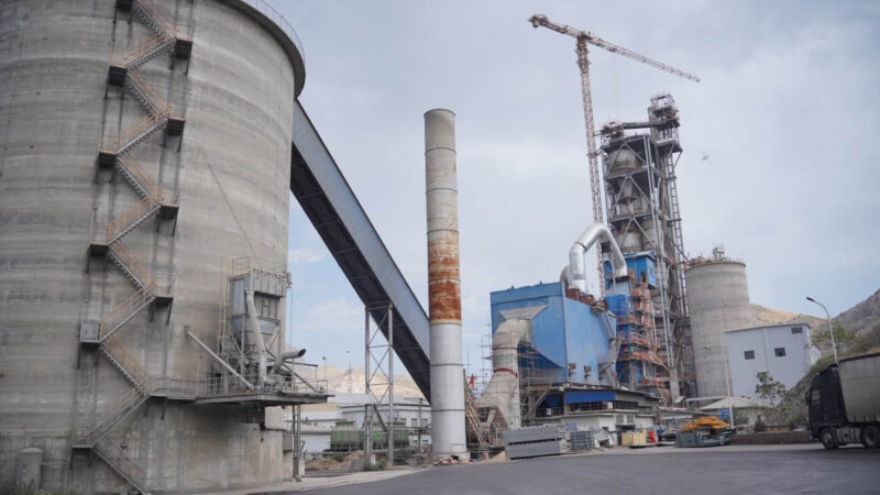 Араванда газоблок заводу курулууда