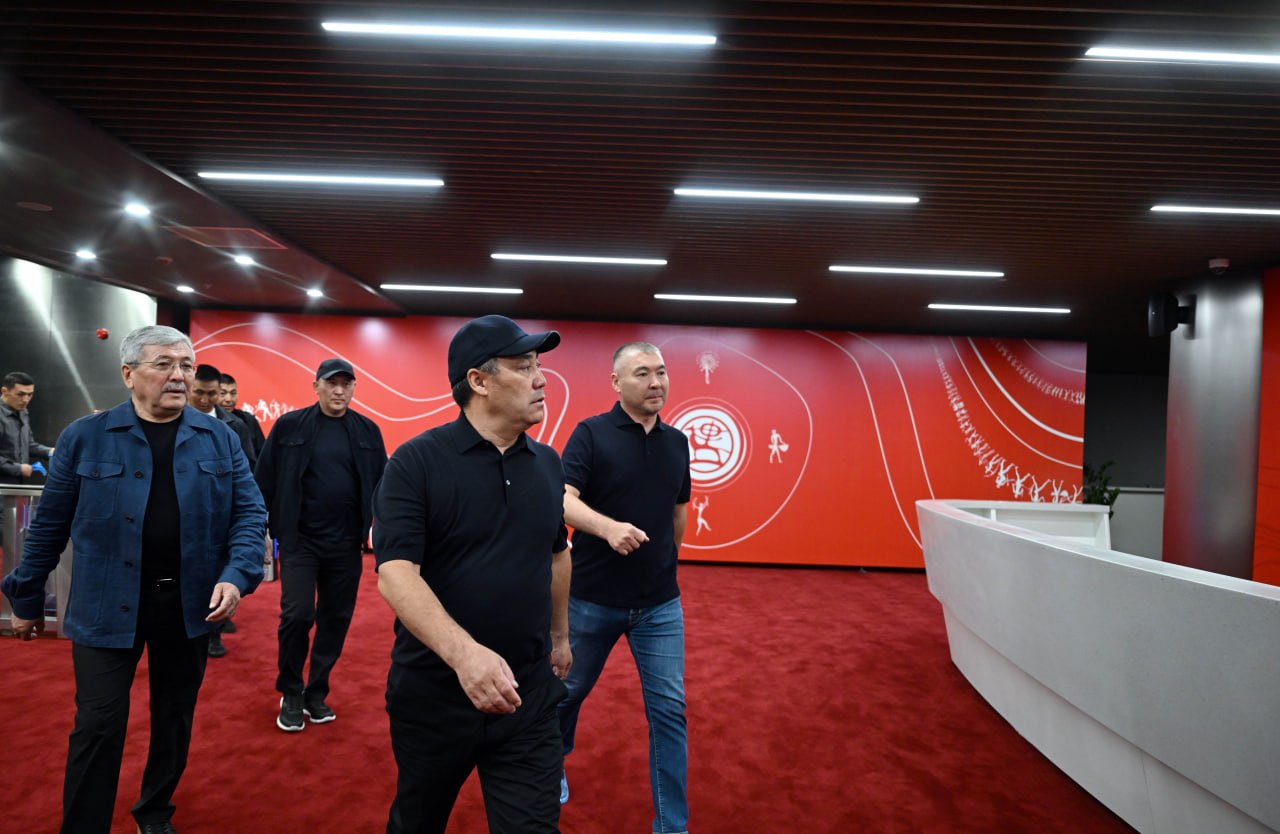 Садыр Жапаров Дүйнөлүк көчмөндөр оюндарынын ачылышына даярдыктын жүрүшү менен таанышты