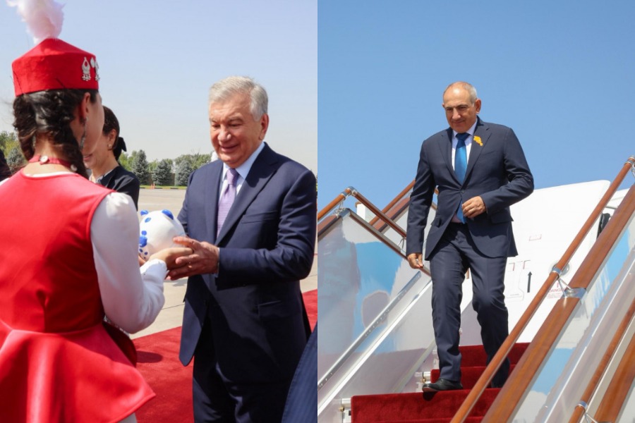 Өлкөгө Өзбекстандын президенти жана Армениянын премьер-министри келди