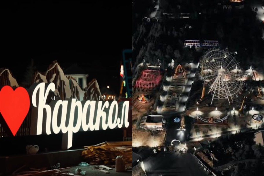 Караколдо жаңыланган заманбап сейил бак (Видео)