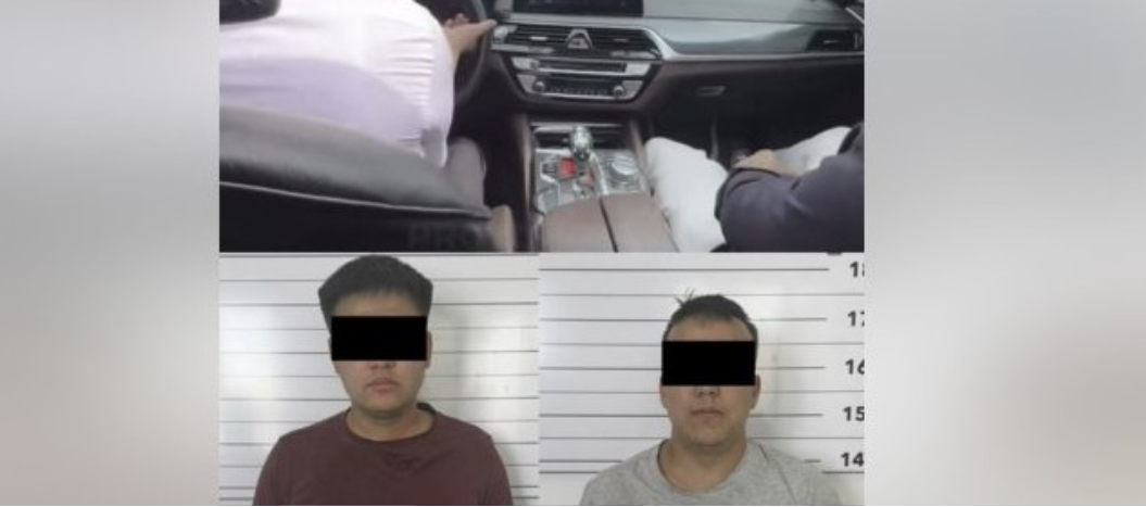 Манаста автоунаадан ок чыгарган эки жаран кармалды 