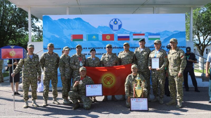 Куралдуу Күчтүн аскерлери КМШ чемпионатында жеңүүчү болду