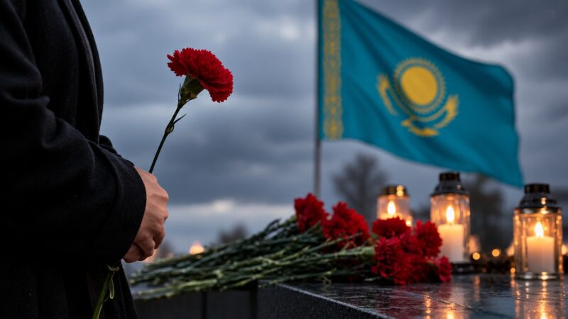 Казакстанда бүгүн улуттук Аза күтүү күнү деп жарыяланды