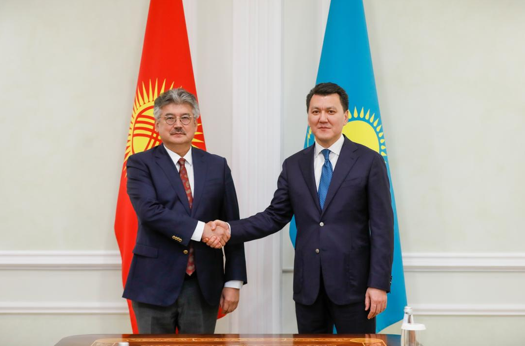 Арслан Койчиев Казакстандын вице-президенти менен жолугушту