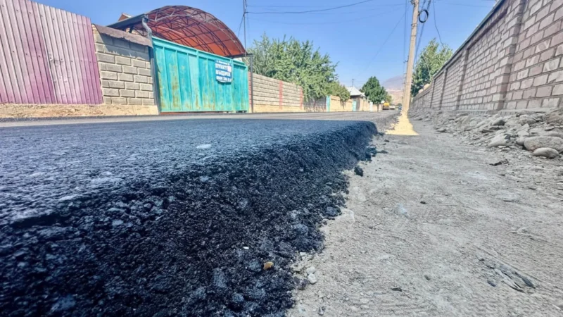 Токтогул шаарындагы курулуш иштеринин жүрүшү көзөмөлдөнүүдө