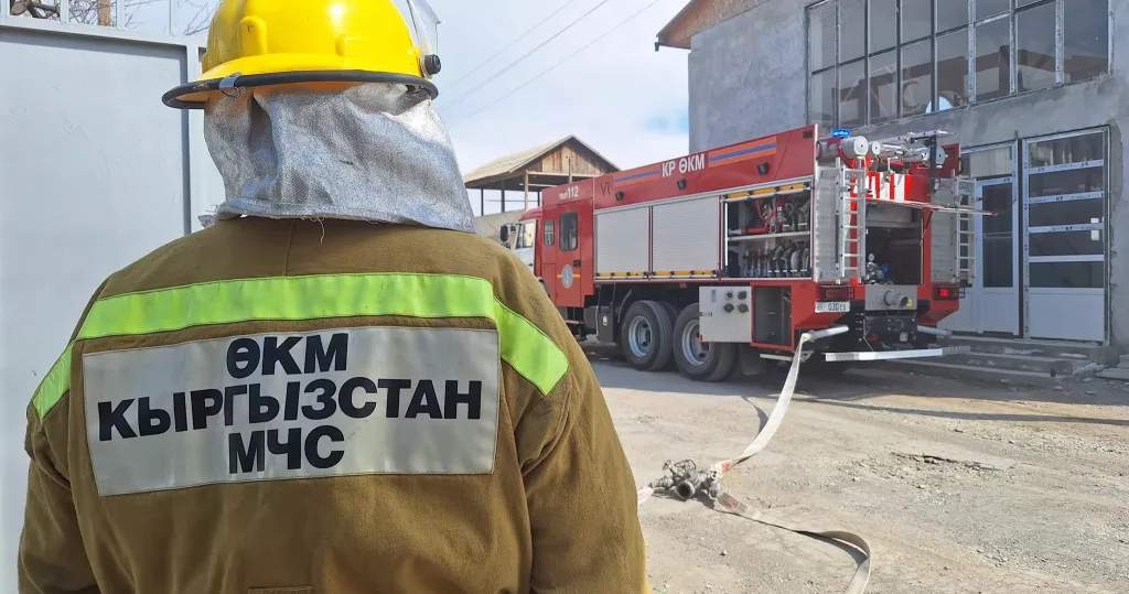 «Жунхай»  базарындагы ири өрт өчүрүлдү