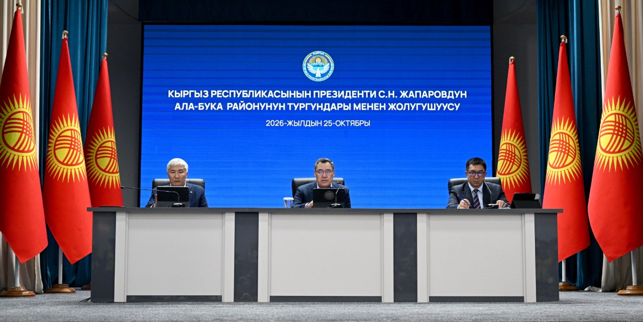 Президент: Эл менен жолугушууларымды үгүт катары кабыл алуу туура эмес