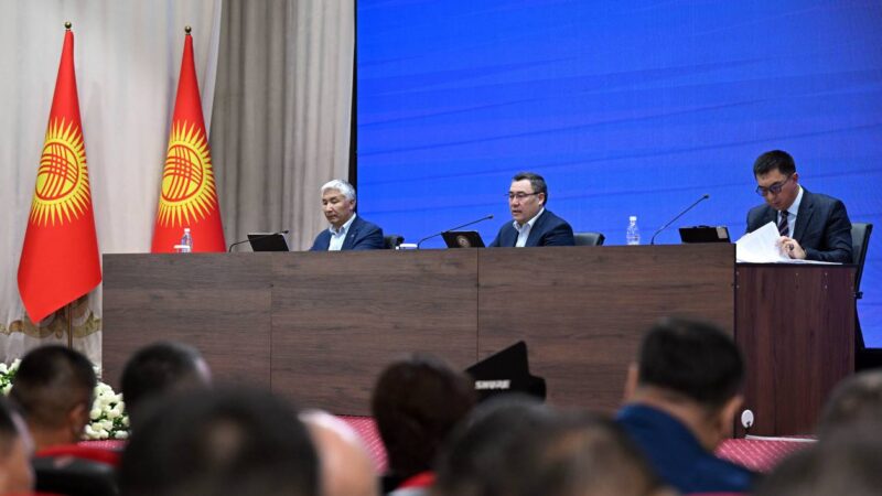 Президент Садыр Жапаров Токтогул районунун эли менен жолугушту